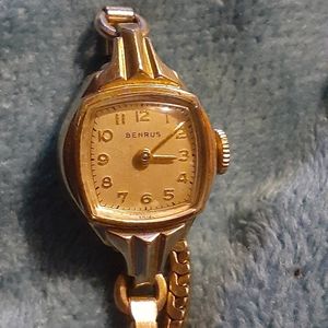 Benrus automatic ladies watch 10kt gold filled